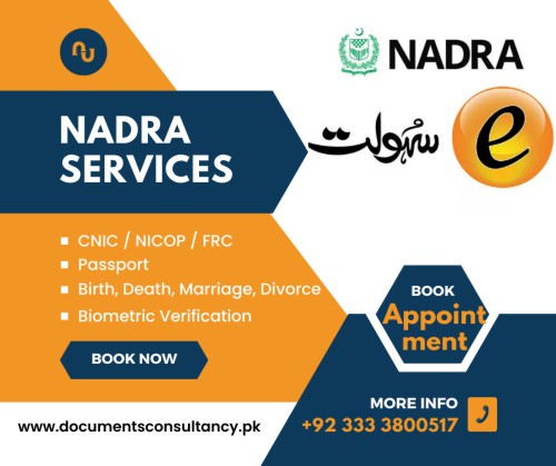 Nadra services logo