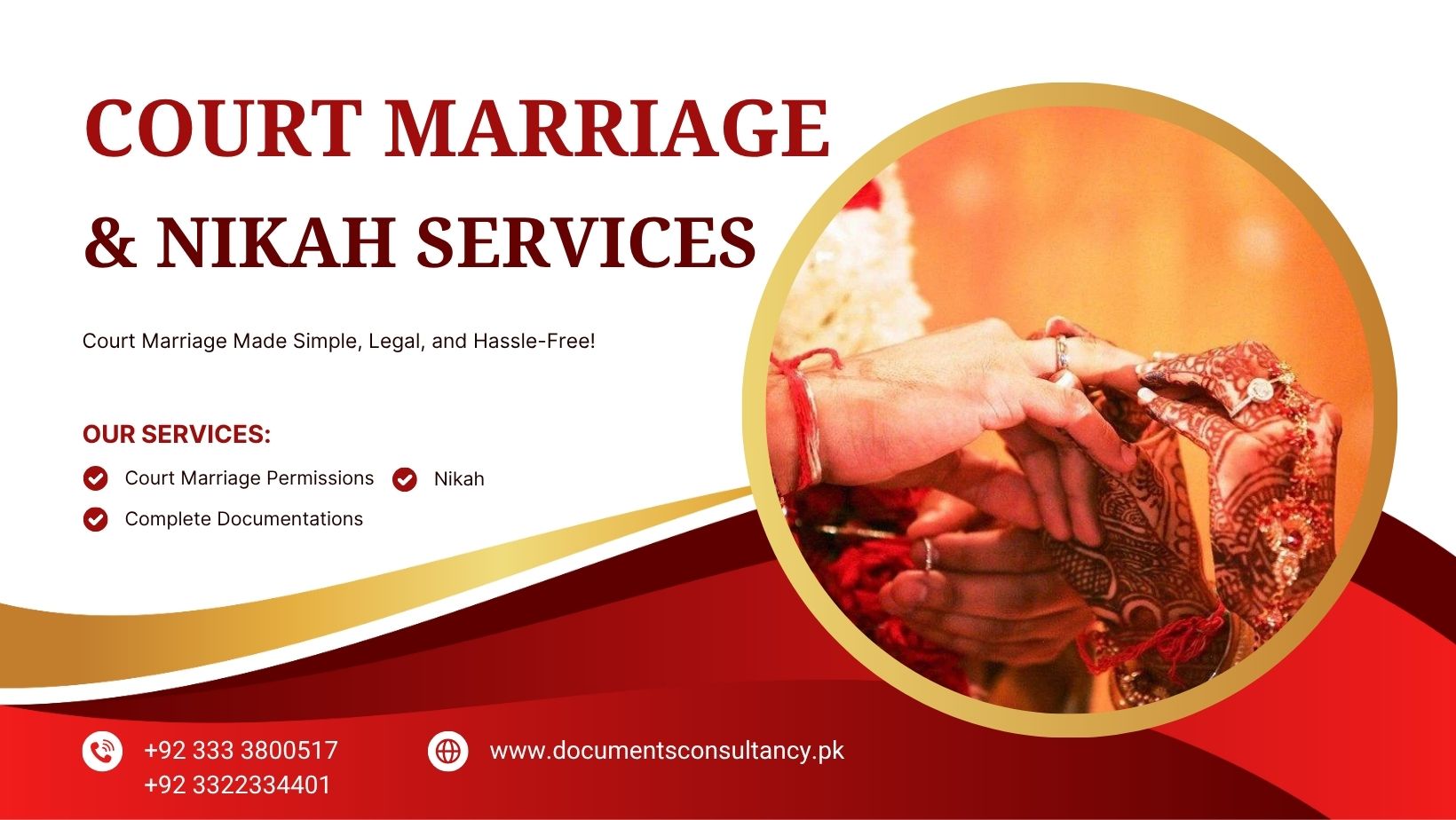 Court Marriage in Pakistan – Complete Guide (2025) Documents Consultancy