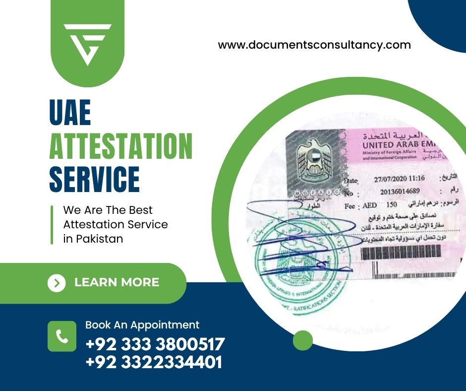 UAE Attestation Service in Pakistan